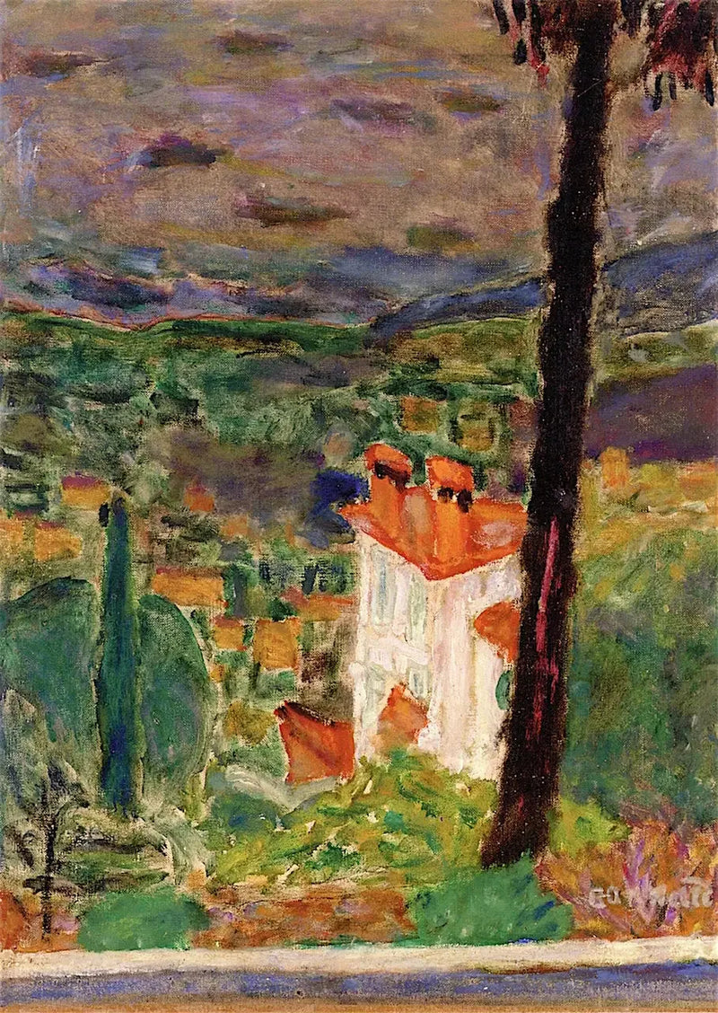 Landskap fra sør - Pierre Bonnard