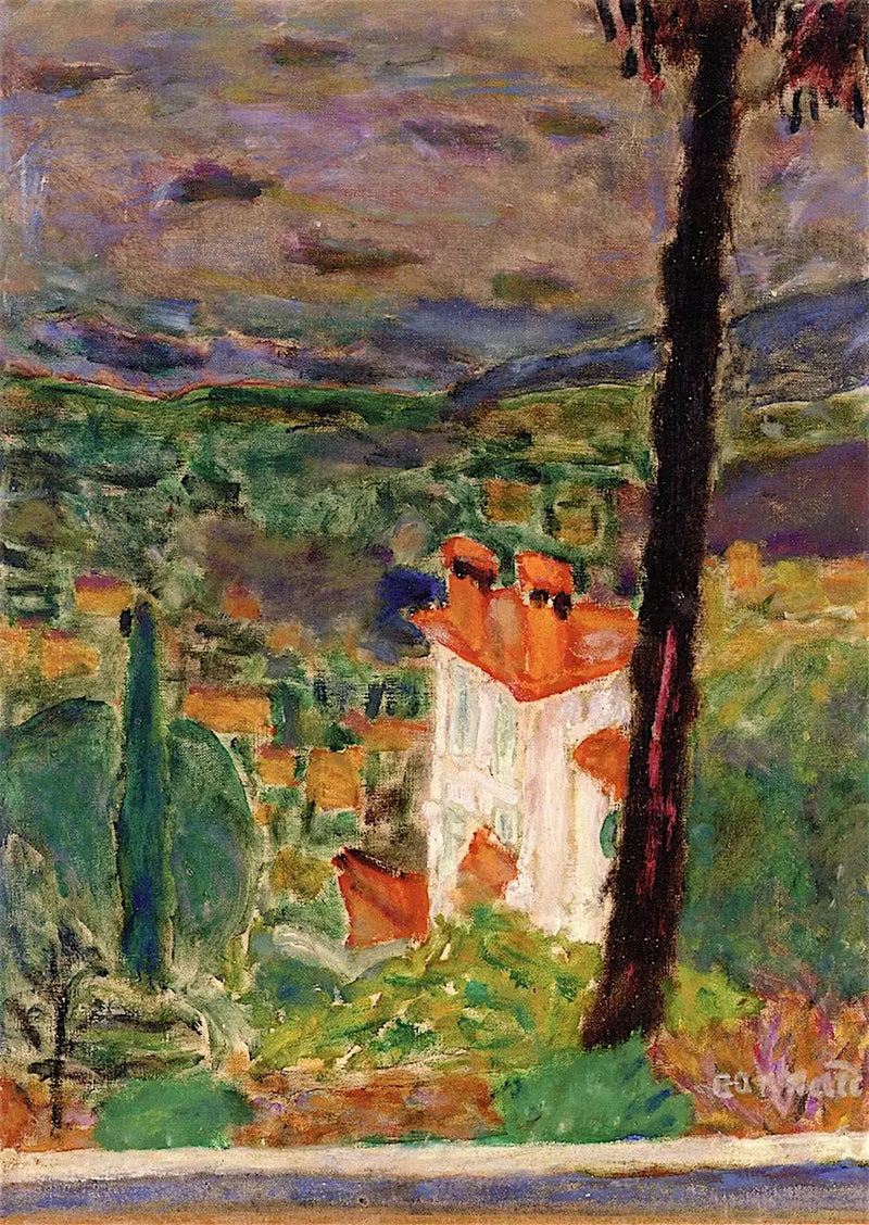 Landskap fra sør - Pierre Bonnard