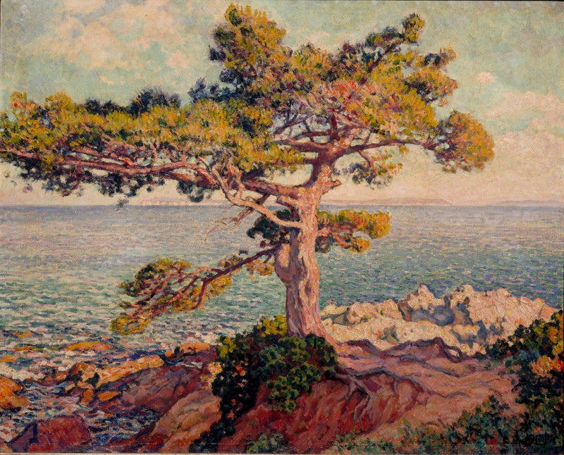 Motiv fra Sør - Théodore van Rysselberghe