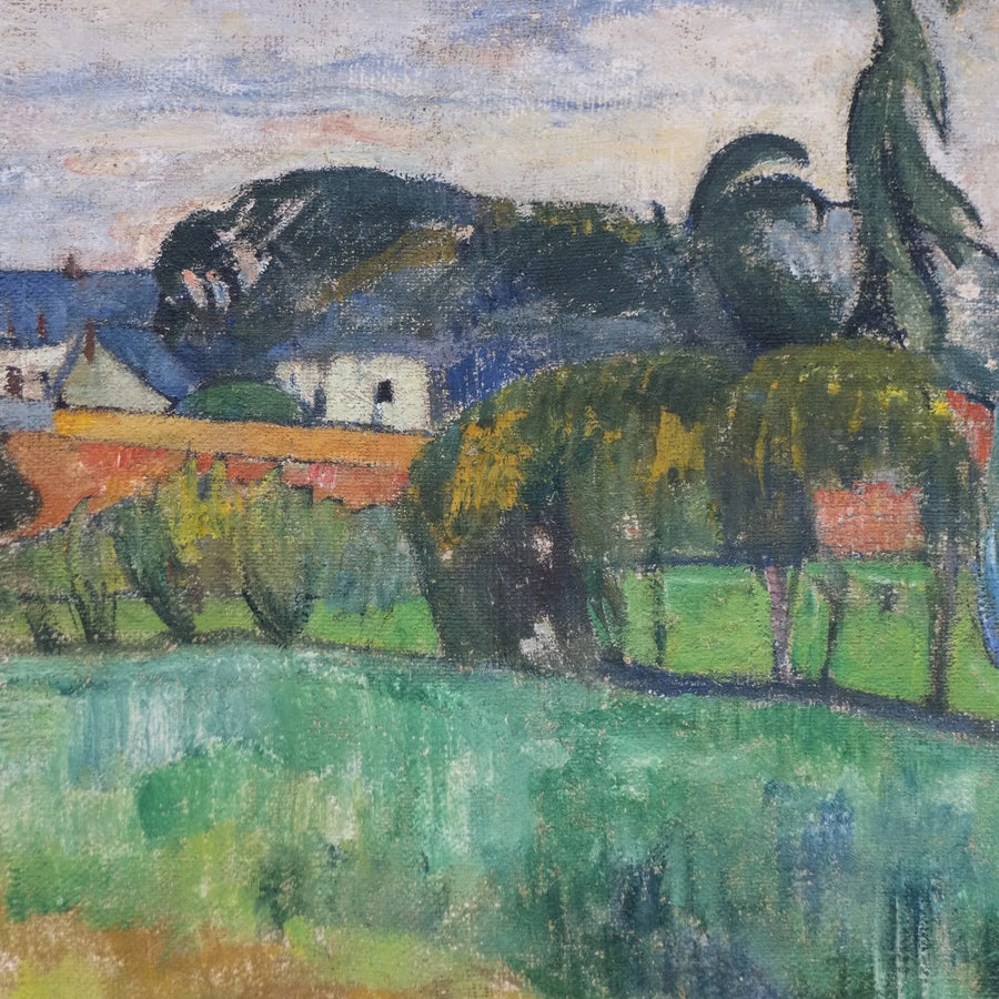 Landskap fra Pouldu - Paul Gauguin
