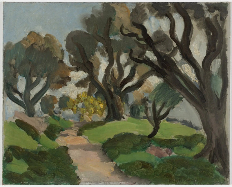 Sørfransk landskap - Henri Matisse