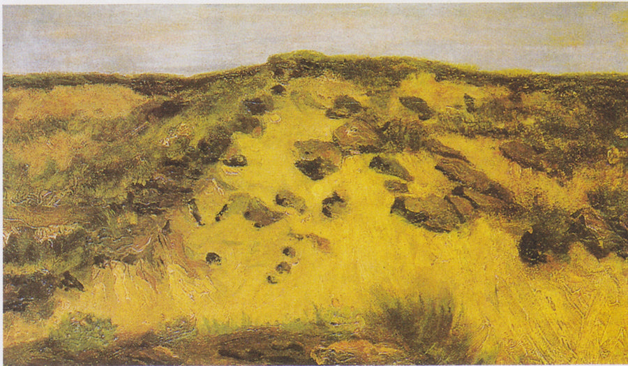 Landskap med dyne - Vincent van Gogh