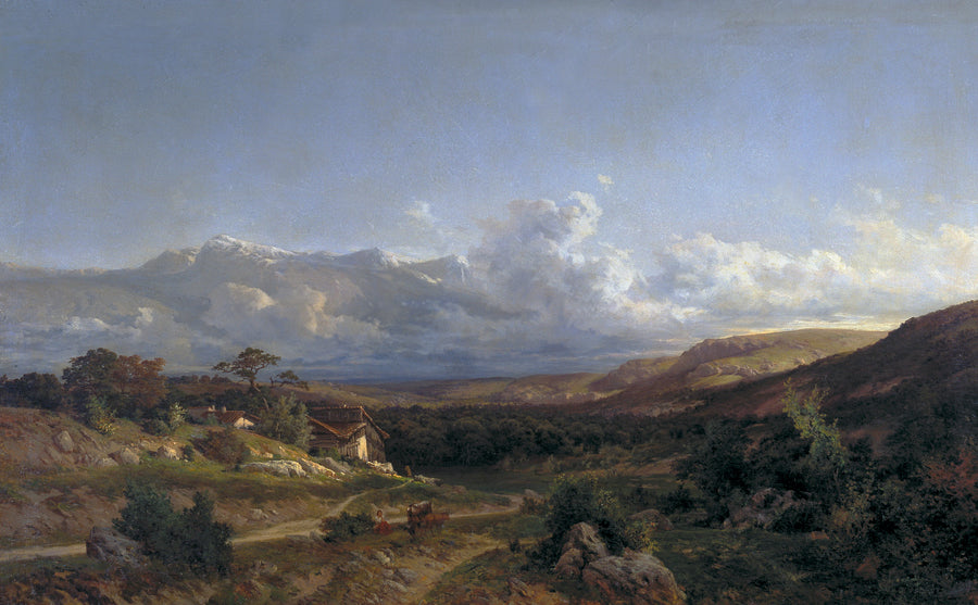Paysage en Dauphinoise - Carlos de Haes
