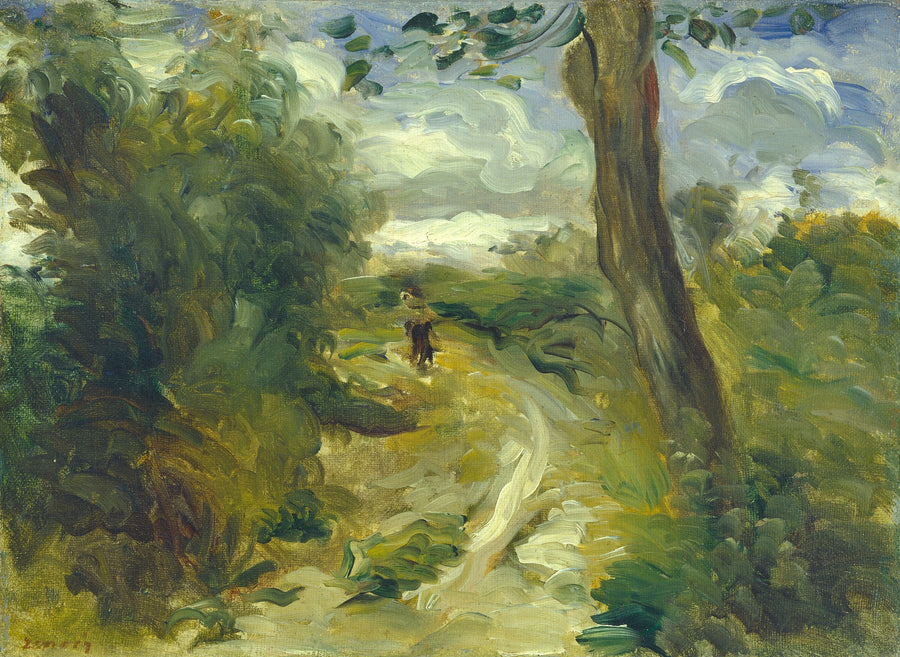Landskap mellom stormene - Pierre-Auguste Renoir