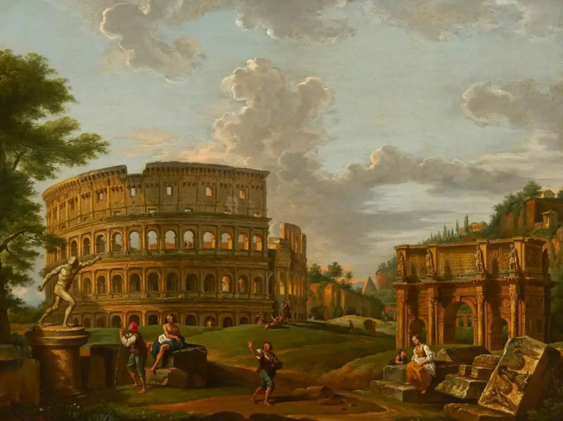 Landskap og klassiske romerske ruiner - Giovanni Paolo Panini

Source:
Paysage et ruines classiques romains - Giovanni Paolo Panini