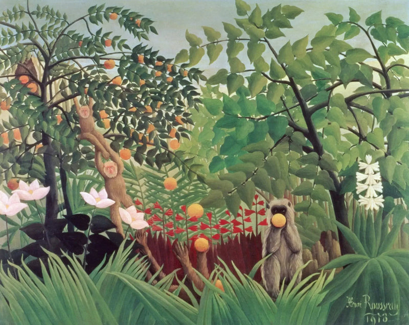 Eksotisk landskap - Henri Rousseau