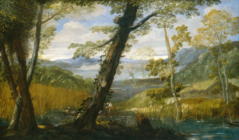 Elvlandskap - Annibale Carracci