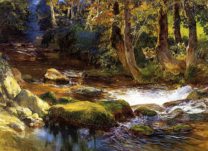 Elvlandskap med elg - Frederick Arthur Bridgman

Source:
Paysage fluvial avec des cerfs - Frederick Arthur Bridgman