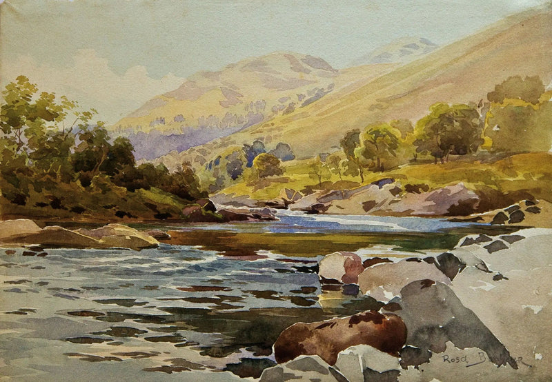 Elvlandskap - Rosa Bonheur