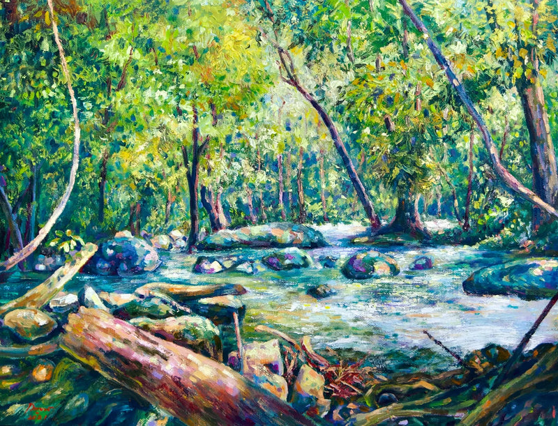 Skoglandskap | 50 x 40 cm