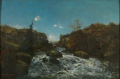 Landskap - Gustave Courbet