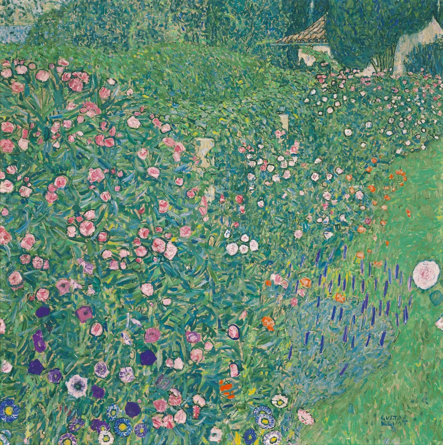 Italiensk hage landskap - Gustav Klimt