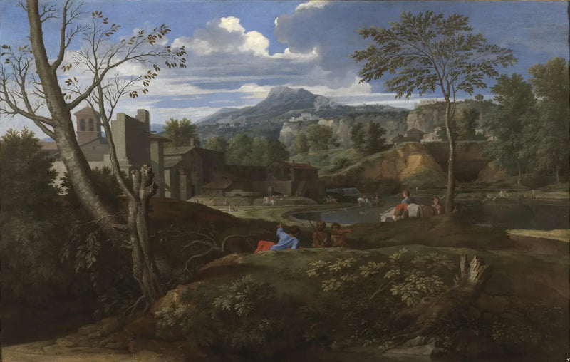 Ideelt landskap - Nicolas Poussin