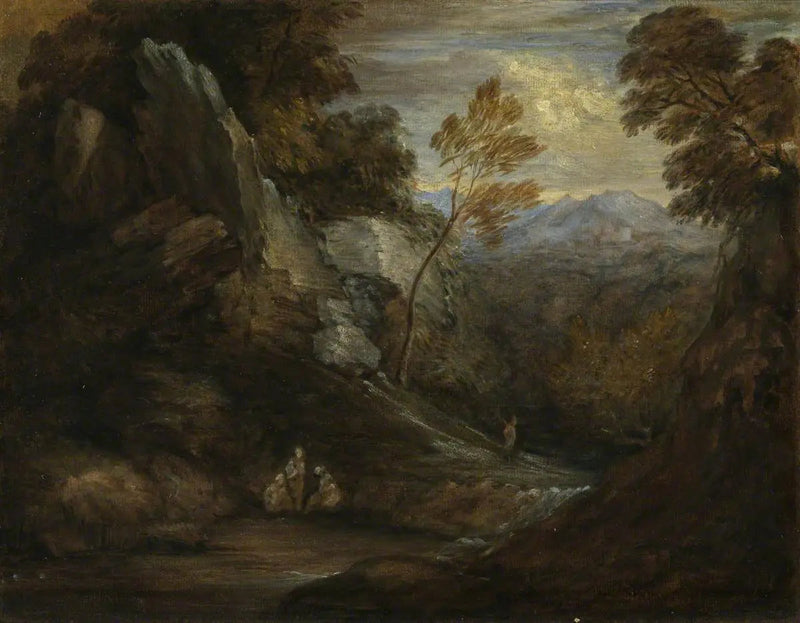 Fantasibilde (omarbeidet av en engelsk disippel fra 1800-tallet) - Thomas Gainsborough

Source:
Paysage imaginaire (retravaillé par un disciple anglais du XIXe siècle) - Thomas Gainsborough