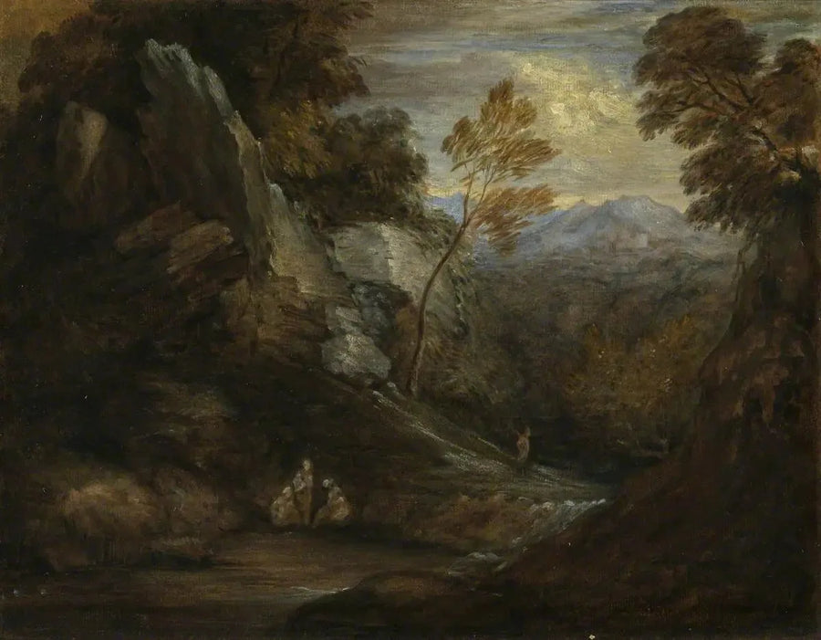 Fantasibilde (omarbeidet av en engelsk disippel fra 1800-tallet) - Thomas Gainsborough

Source:
Paysage imaginaire (retravaillé par un disciple anglais du XIXe siècle) - Thomas Gainsborough