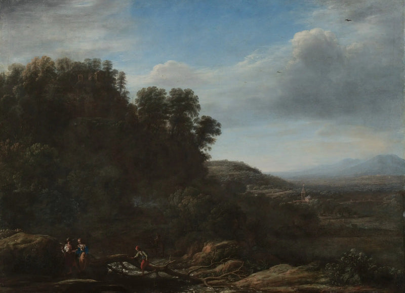 Italiensk landskap - Claude Lorrain
