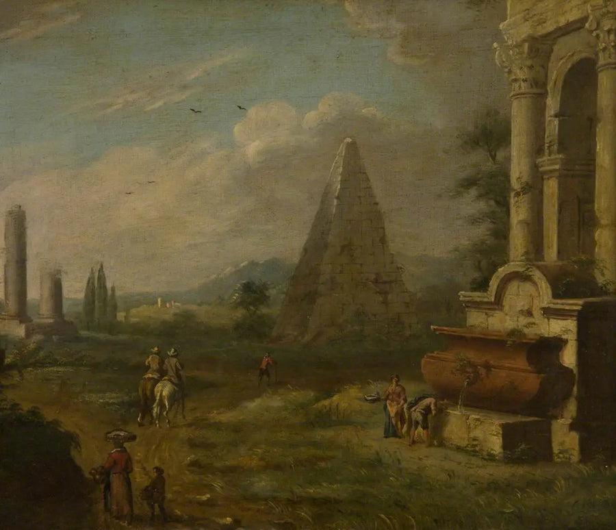 Italiensk landskap - Giovanni Paolo Panini

Source:
Paysage italien - Giovanni Paolo Panini