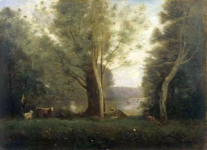 Paysage - Jean-Baptiste Camille Corot - Alpha Reproduction