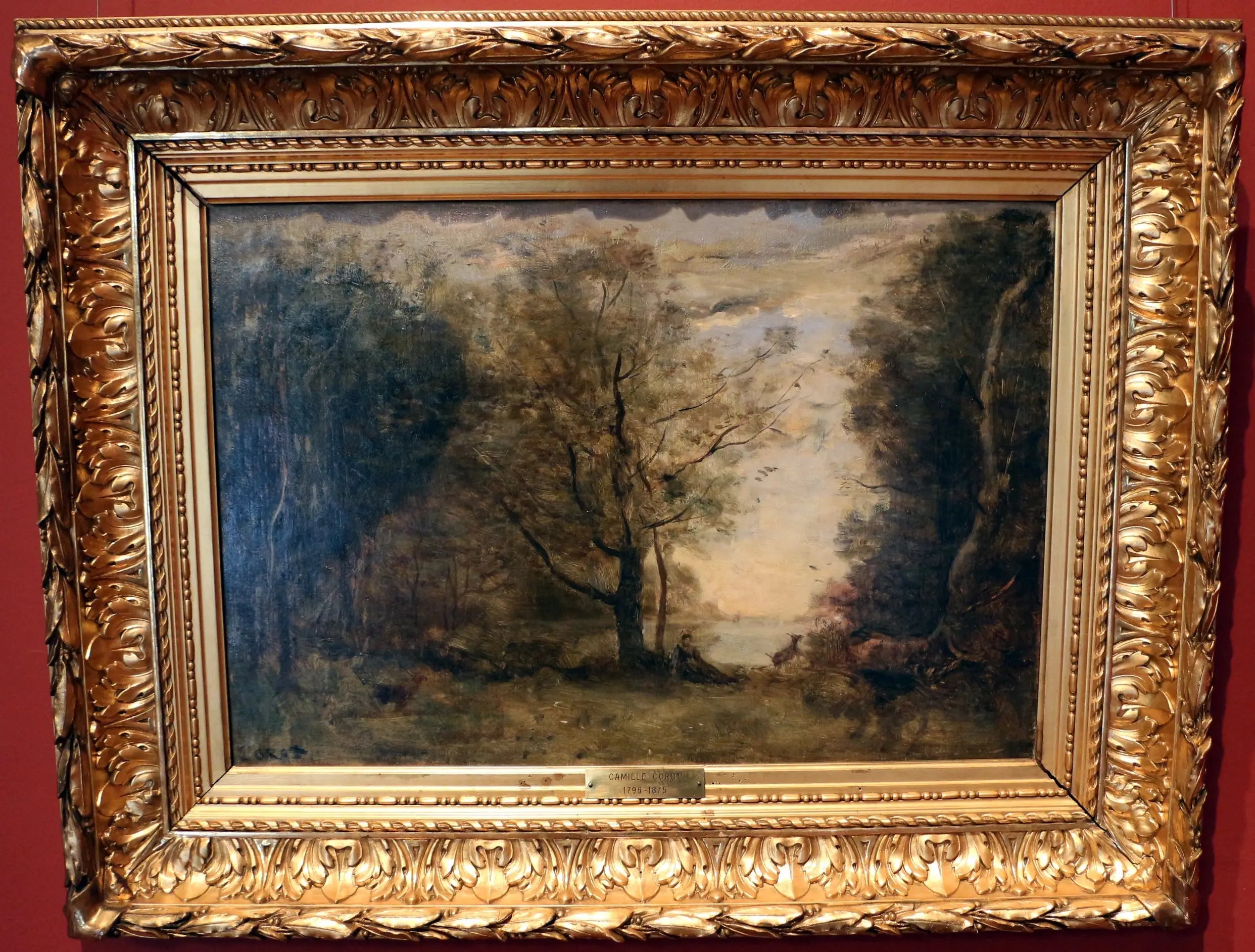 Paysage. - Jean-Baptiste Camille Corot - Alpha Reproduction