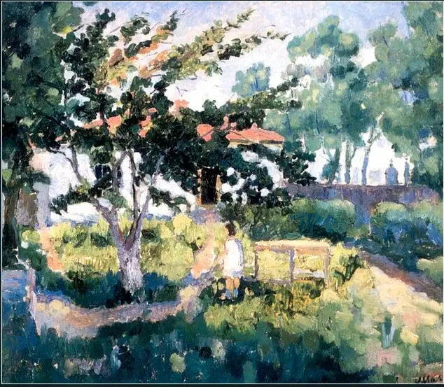 Landskap - Kazimir Malevich