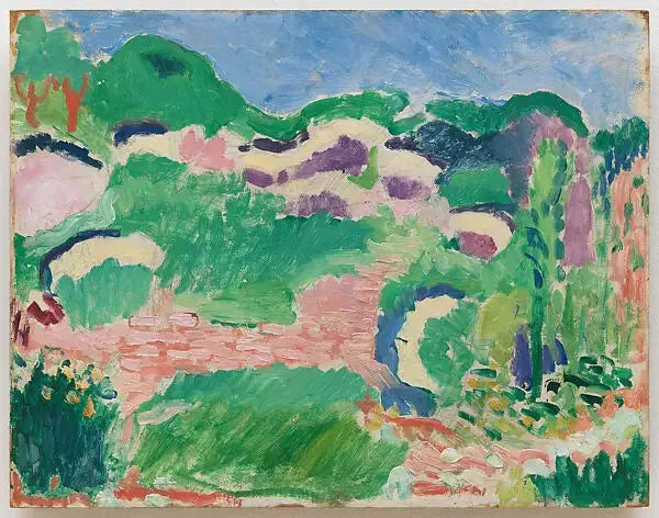 Landskap: Gule blomster - Henri Matisse