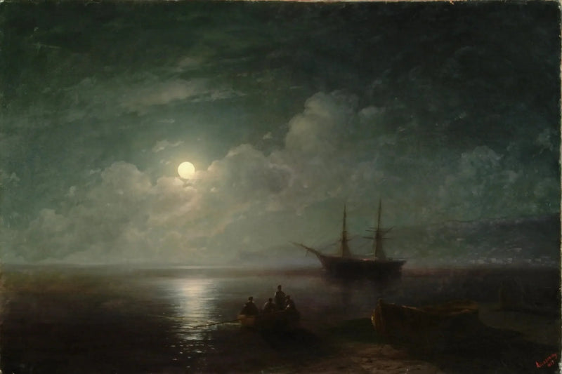 Marin landskap med fullmåne - Ivan Aïvazovski

Source:
Paysage marin avec pleine lune - Ivan Aïvazovski