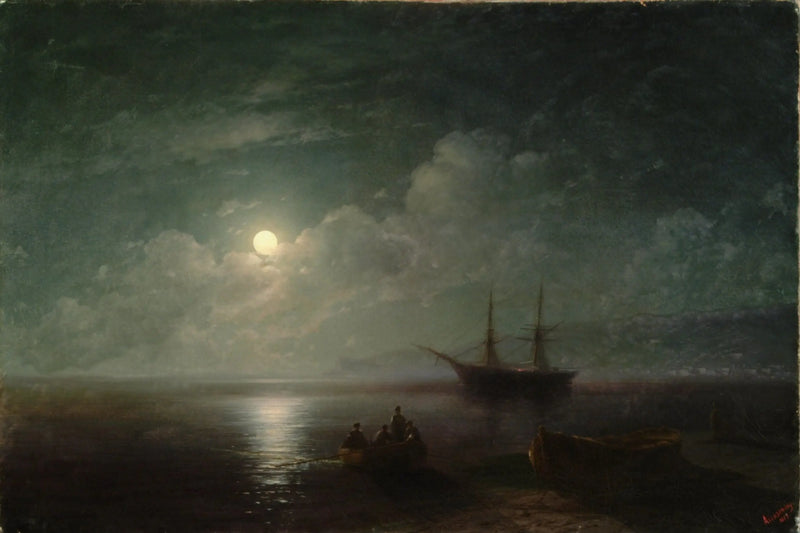 Marin landskap med fullmåne - Ivan Aïvazovski

Source:
Paysage marin avec pleine lune - Ivan Aïvazovski