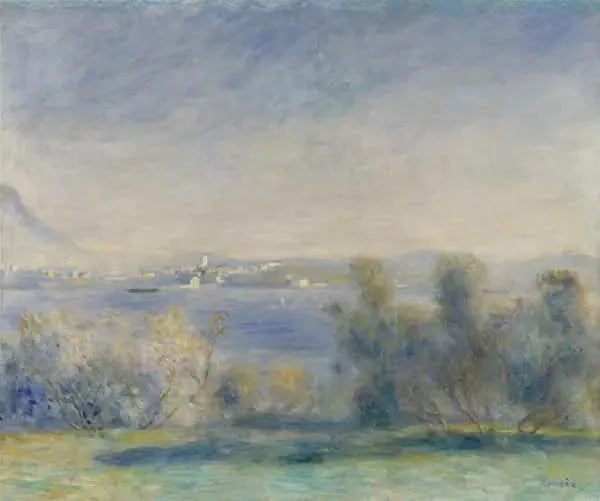 Middelhavlandskap - Pierre-Auguste Renoir