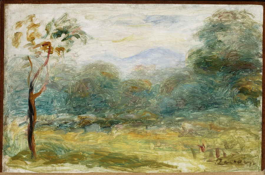 Landskap fra Midi (Cagnes). - Pierre-Auguste Renoir