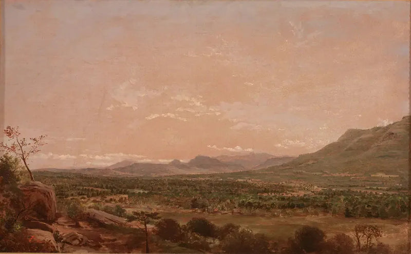  Landskap, Panorama - Jasper Francis Cropsey