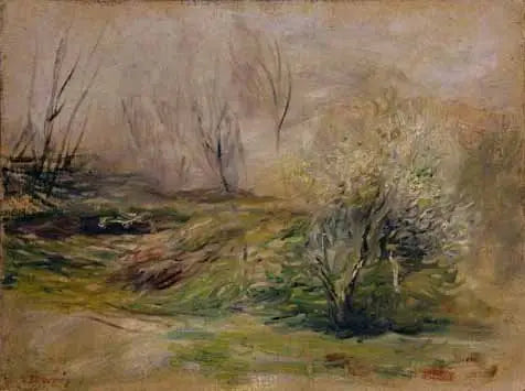 Paysage - Pierre-Auguste Renoir image 1 copie de tableau peinte à la main