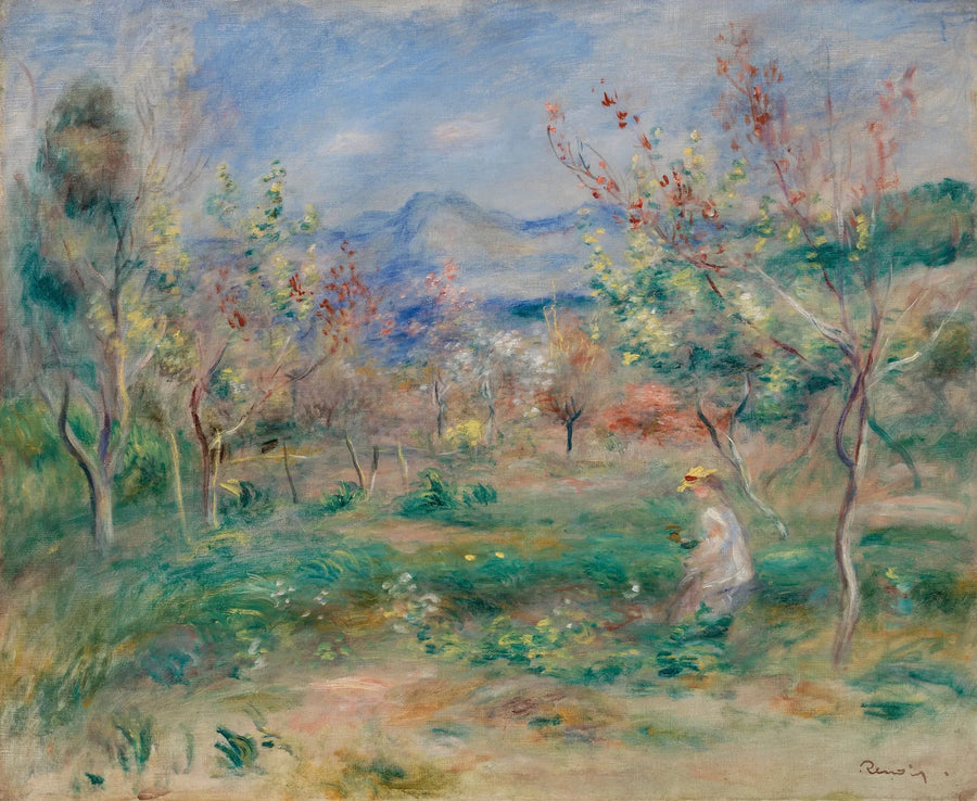 Landskap - Pierre-Auguste Renoir