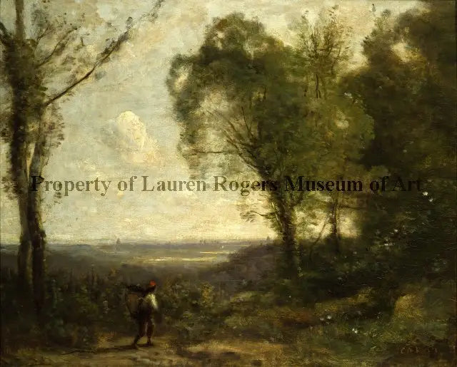 Paysage près de Paris - Jean-Baptiste Camille Corot - Alpha Reproduction