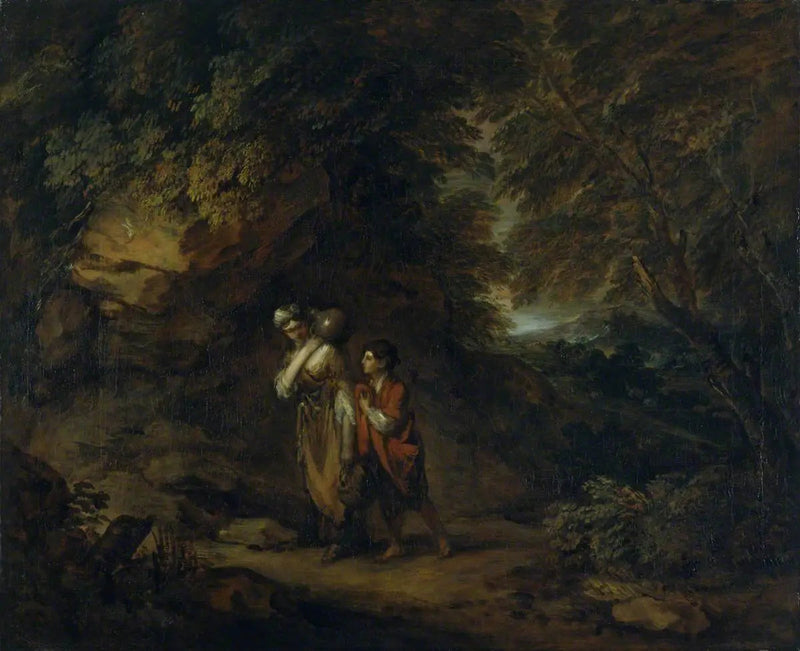 Røft landskap med Agar og Ismaël - Thomas Gainsborough

Source:
Paysage rocheux avec Agar et Ismaël - Thomas Gainsborough