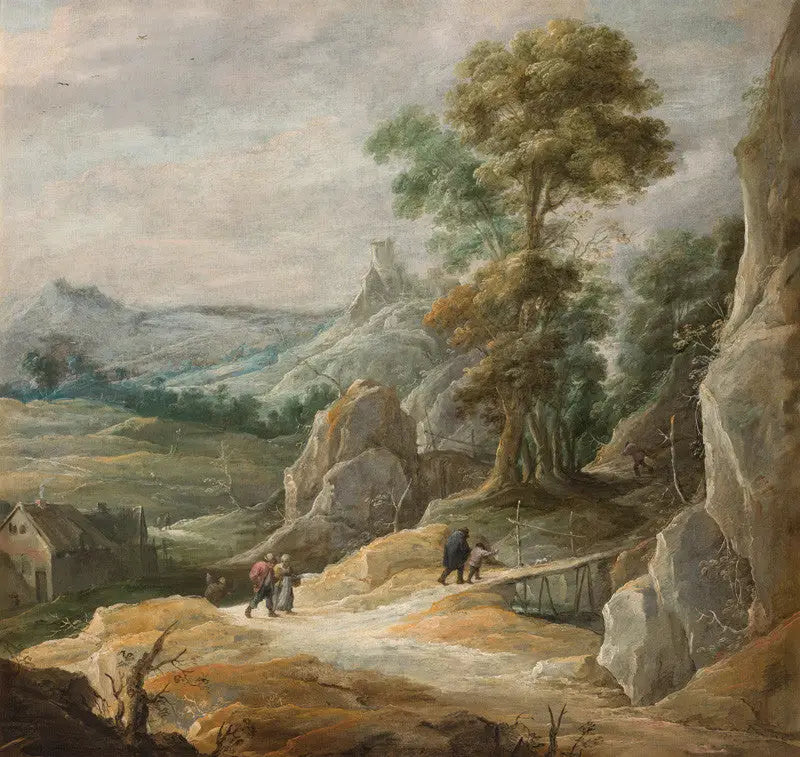 Rockslandskap med pilegrimer - David Teniers den Yngre

Source:
Paysage rocheux avec pèlerins - David Teniers le Jeune