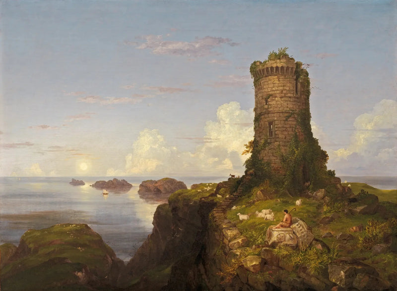 Romantisk landskap med ruinert tårn - Thomas Cole

Source:
Paysage romantique avec tour ruinée - Thomas Cole