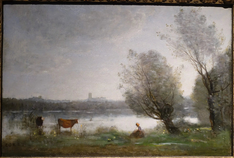Uten tittel landskap - Jean-Baptiste Camille Corot