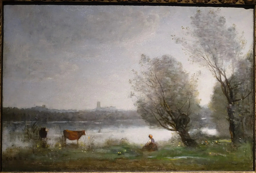 Uten tittel landskap - Jean-Baptiste Camille Corot