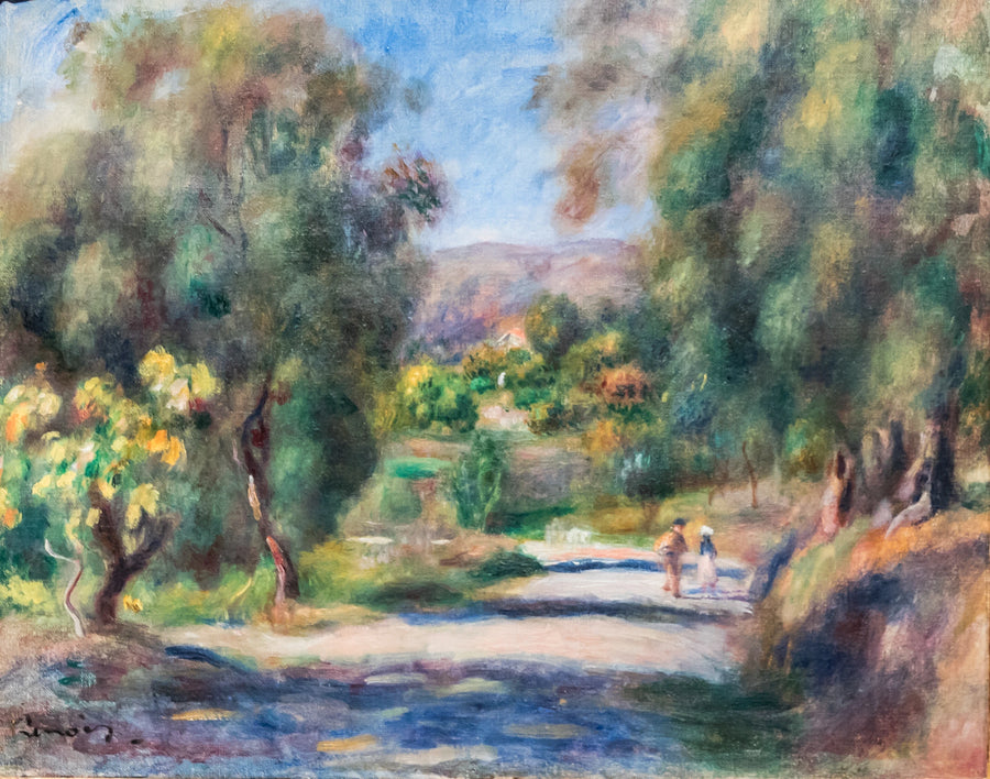 Sørfransk landskap - Pierre-Auguste Renoir