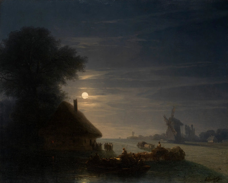 Ukrainsk landskap om natten - Ivan Aïvazovski

Source:
Paysage ukrainien de nuit - Ivan Aïvazovski