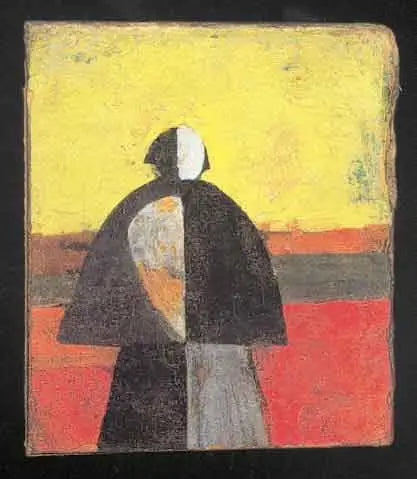 Bonde i åkeren - Kazimir Malevich