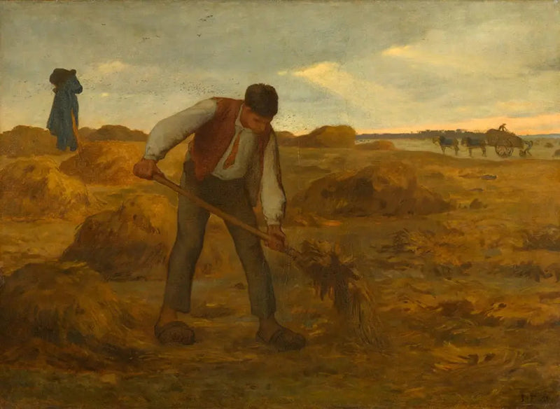 Bonde som sprer gjødsel - Jean-François Millet