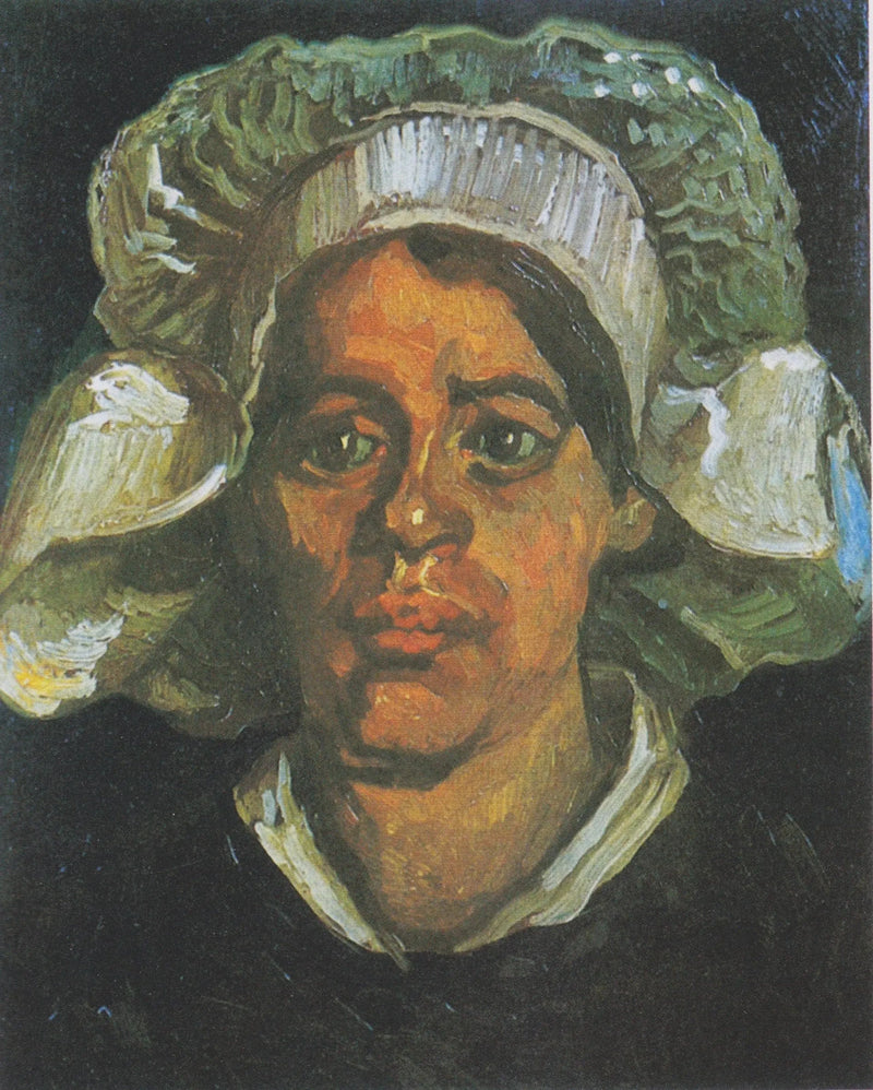 Bonde med hvit hette - Vincent van Gogh