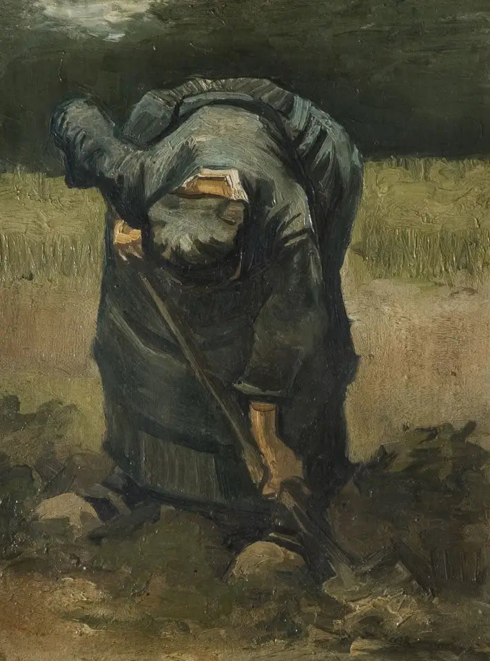 Bonde som graver - Vincent van Gogh