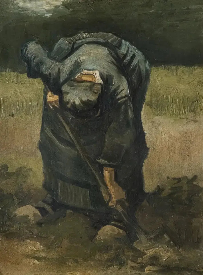 Bonde som graver - Vincent van Gogh