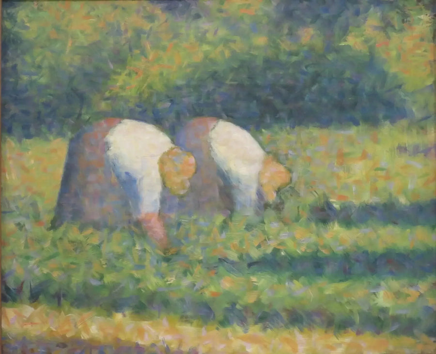 Bønder i arbeid - Georges Seurat