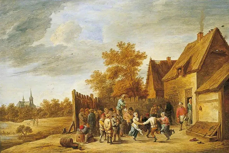 Bønder som danser foran en vertshus - David Teniers den Yngre

Source:
Paysans dansant devant une auberge - David Teniers le Jeune