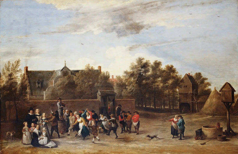 Bønder som danser foran et landsted - David Teniers den Yngre

Source:
Paysans dansant devant une maison de campagne - David Teniers le Jeune