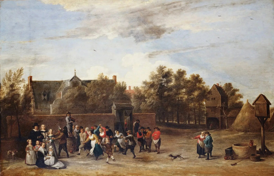 Bønder som danser foran et landsted - David Teniers den Yngre

Source:
Paysans dansant devant une maison de campagne - David Teniers le Jeune