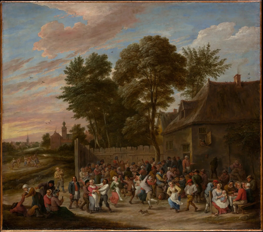 Dansende og festende bønder - David Teniers den Yngre

Source:
Paysans dansant et festoyant - David Teniers le Jeune